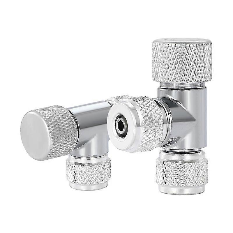 2pcs Aquarium CO2 Bubble Regulator Diffuser Needle Regulator Single Head Double Head for Fish Tanks CO2 Bubble Counter Bubble Regulator