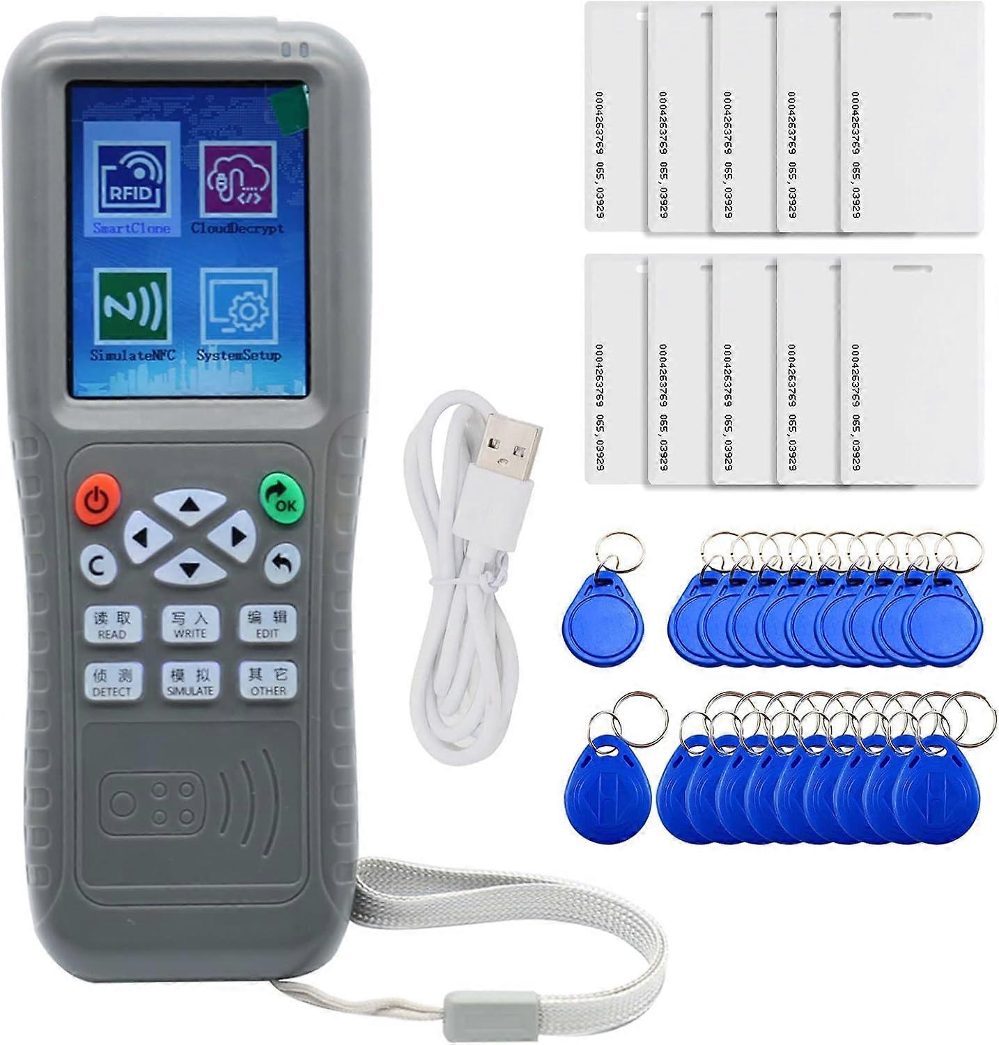 NFC RFID Card Copier Reader Writer Duplicator, WiFi Full Decode Smart Card RFID
