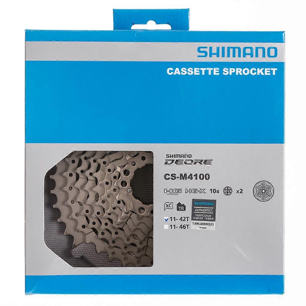 CS-M4100 SHIMANO DEORE BICYCLE CASSETTE SPROCKET FLYWHEEL 10S 10 SPEED 11-42T