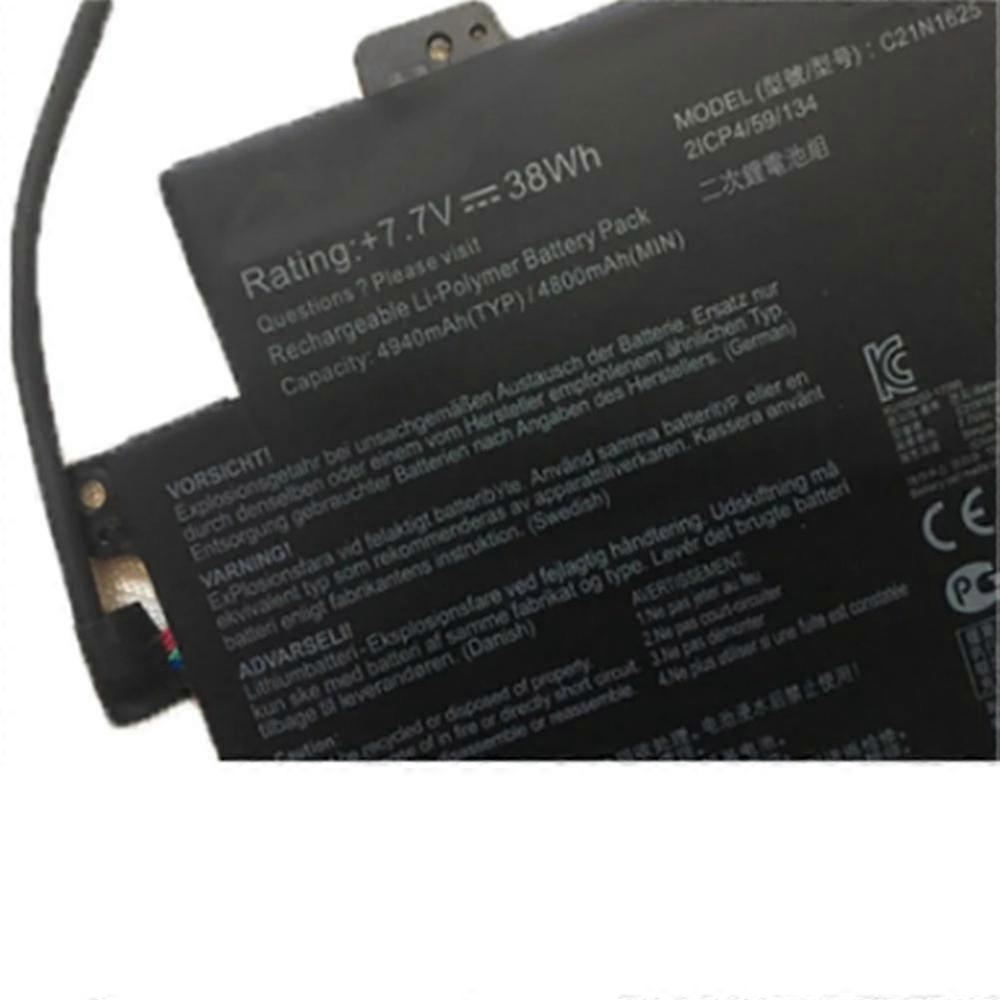 Para Asus C21N1625 Tp203n Tp203na bateria do portátil