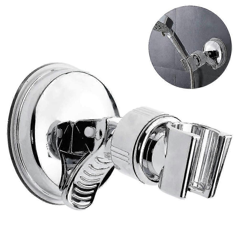 Adjustable Shower Head Holder, Bathroom Suction Cup Handheld Shower Head Br