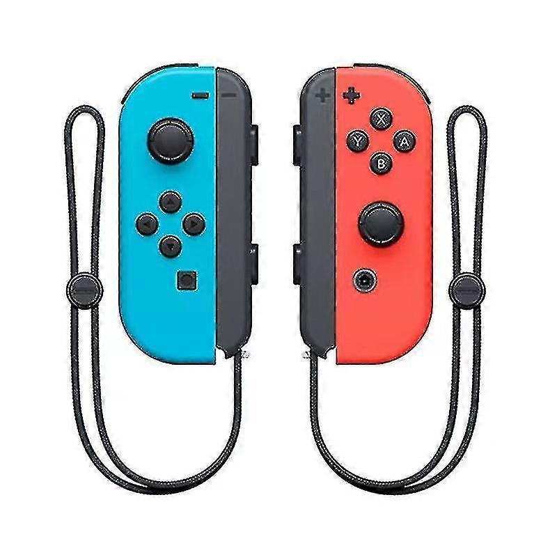 Purple Orange Bluetooth Joy-pad L/r Controller Compatible With Nintendo Switch