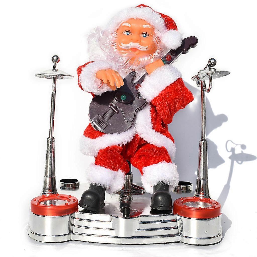 Electric Santa Blowing Saxophone Doll