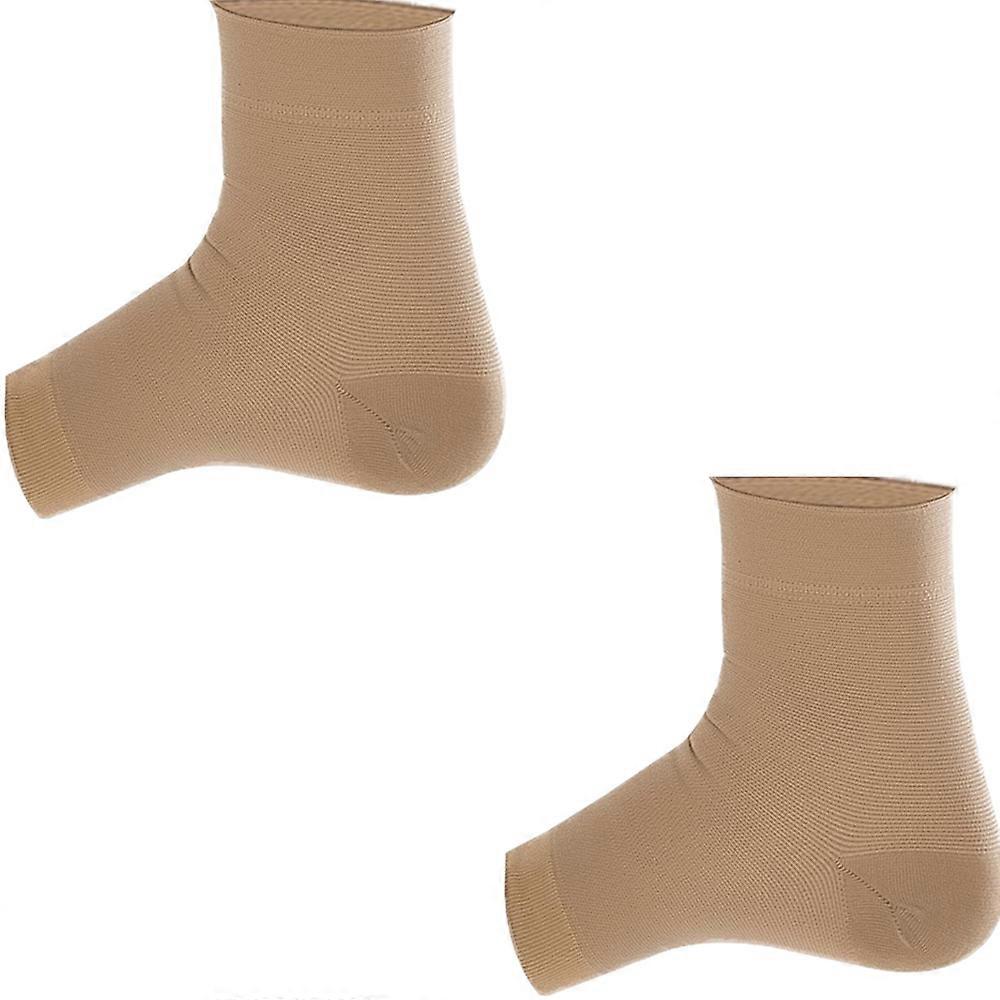 Ankle Compression Sleeve  Open Toe ompression Socks for Swelling, Plantar Fasciitis, Sprain