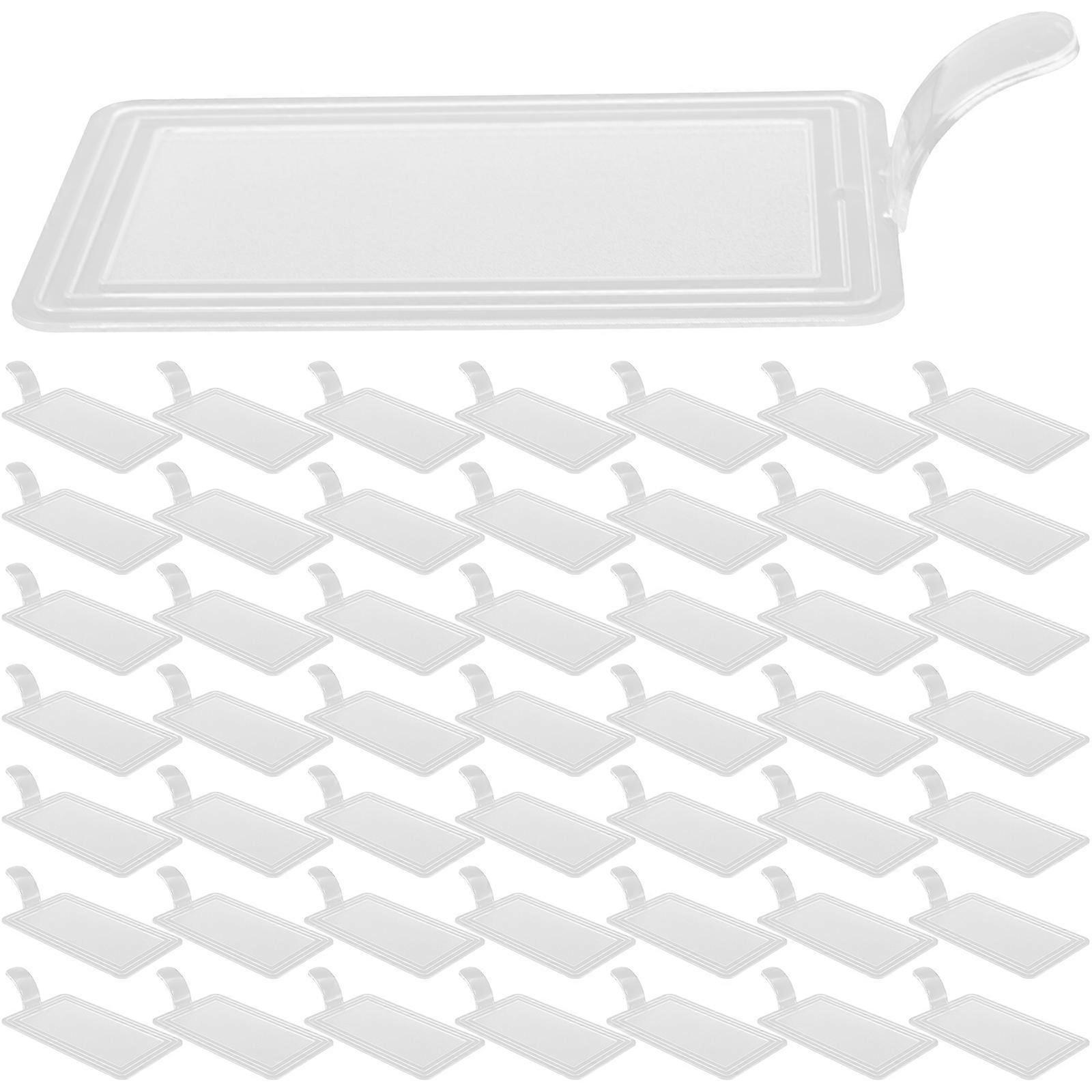100pcs Cake Boards Thicken Plastic Cake Boards Cake Base Reusable Cake Holders With Handle