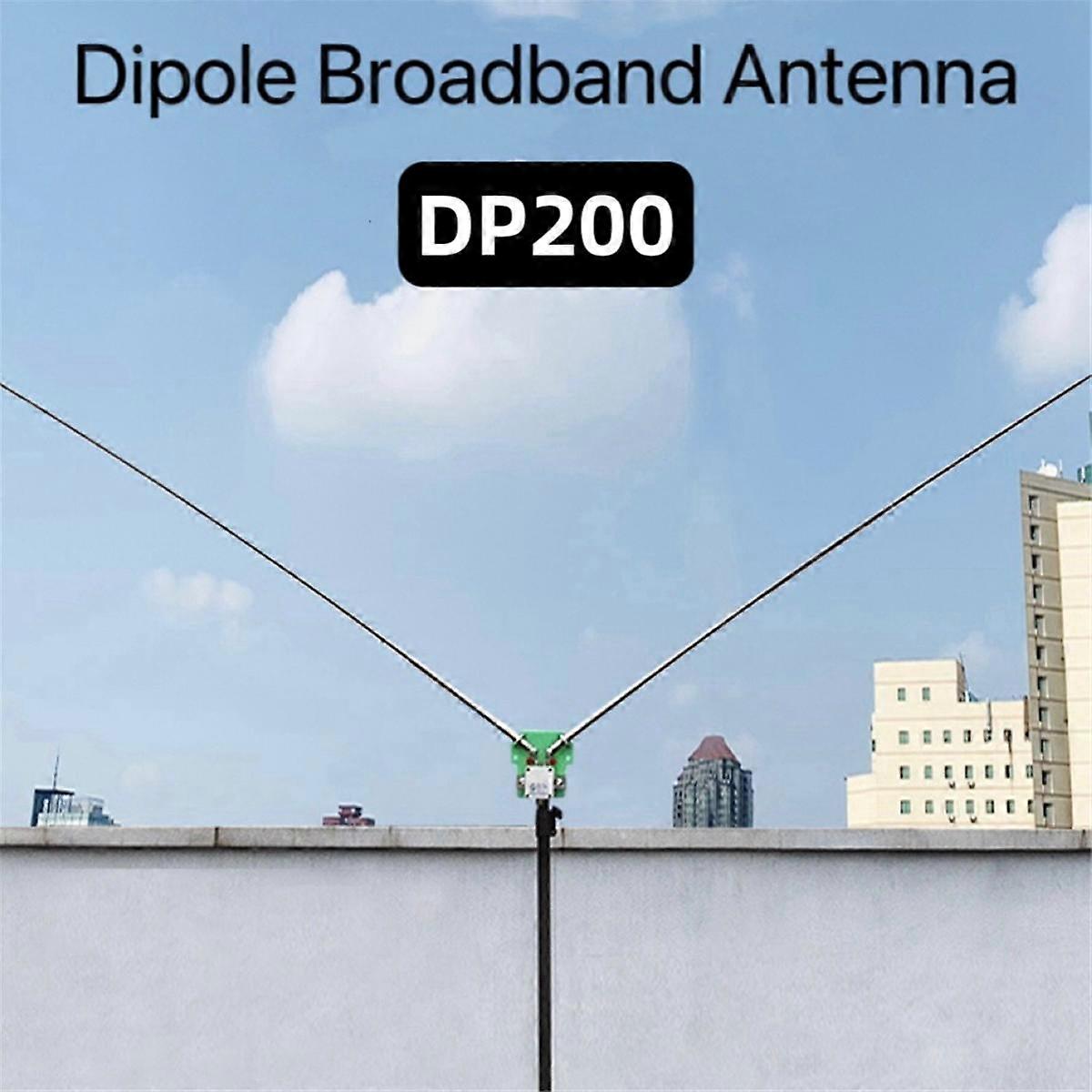 Tragbare Dipolantenne, Breitbandantenne, DP200, 7-54MHz, GP