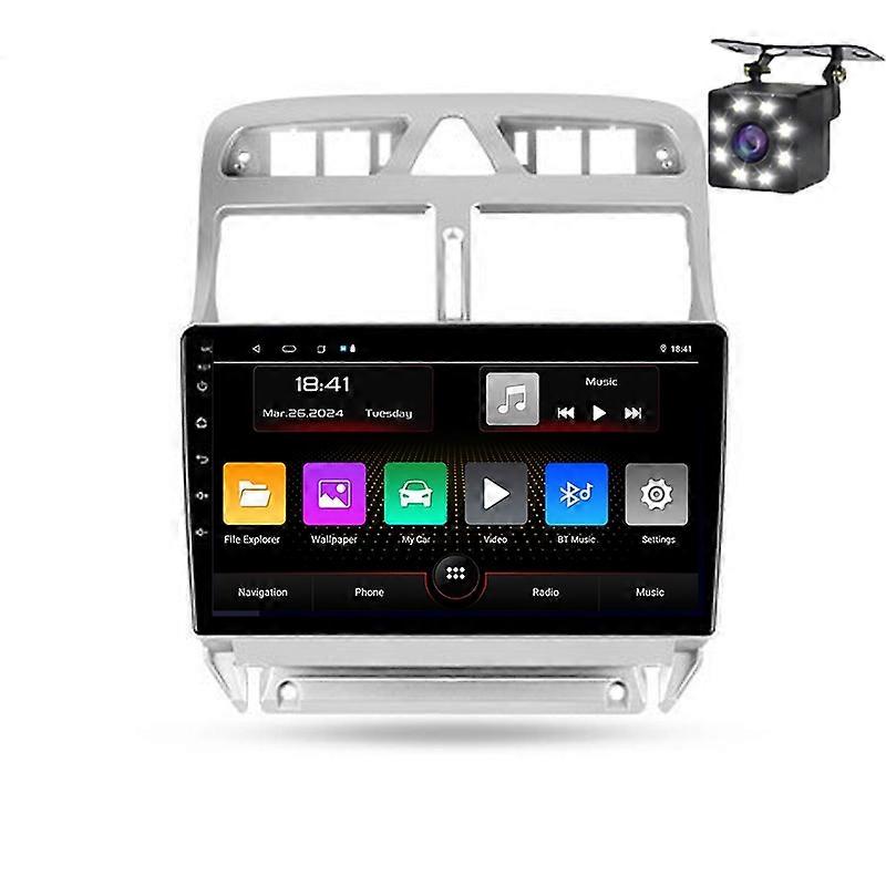 For Peugeot 307 1 2001 - 2008 Auto Carplay Radio Stereo Multimedia Player Car Android