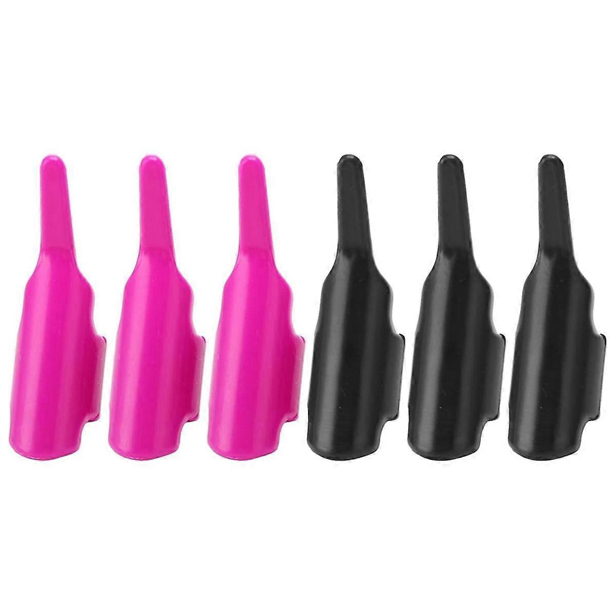 6 Pcs Sewing Finger Thing Pusher, Finger Protector, Fingerthing Thread Controller, Sewing Fabric Ir