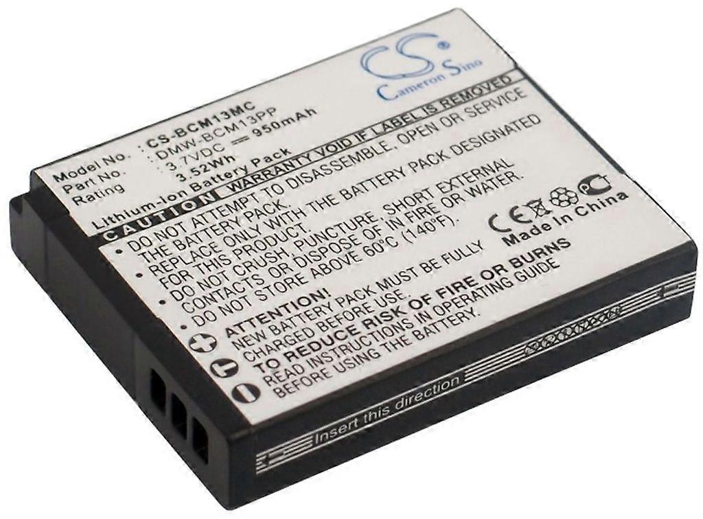 Batteri for DMW-BCM13 erstatningsbatteri