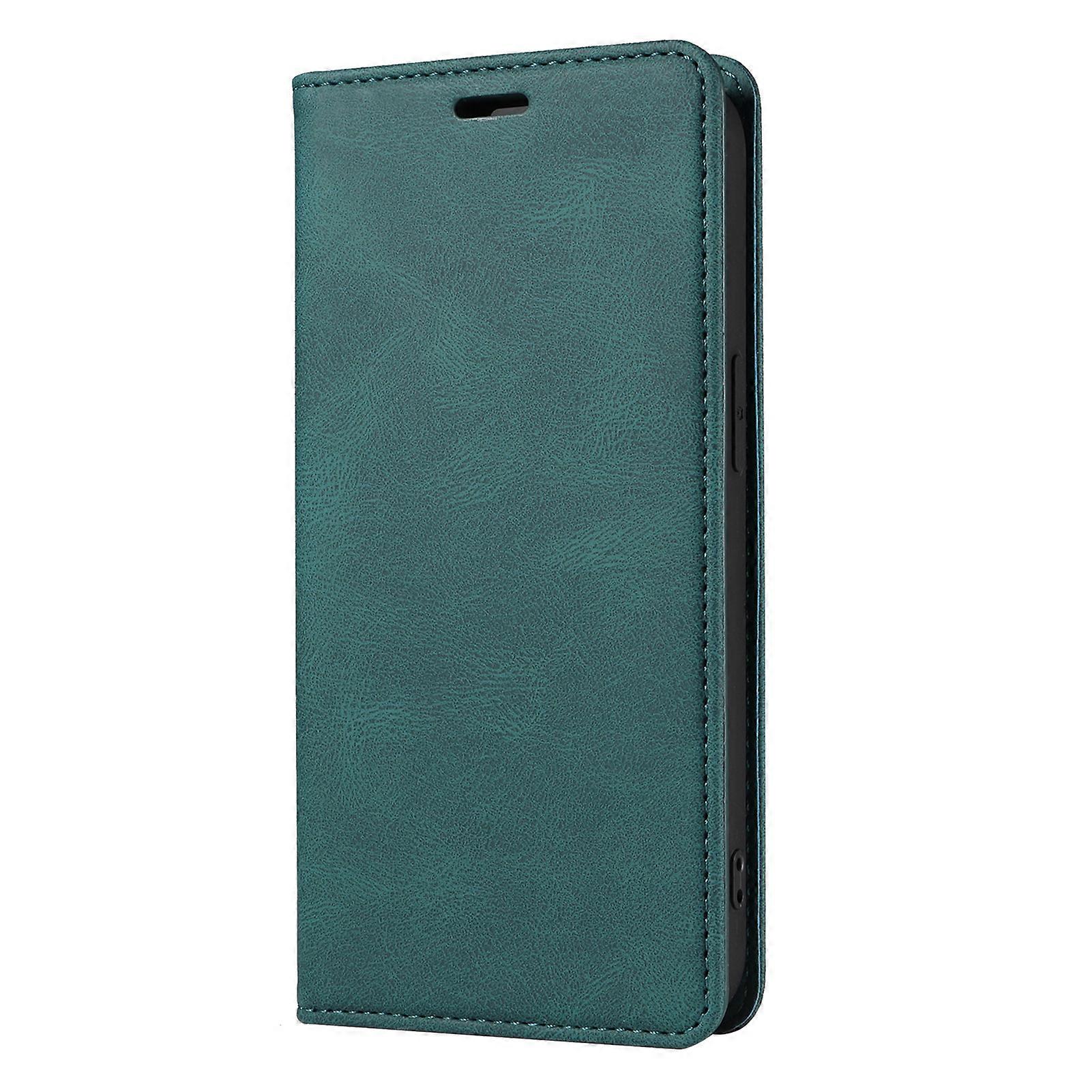 Mobile Phone Case Magnetic Closure Flip Type Anti-scratch Card Holder with Wrist Strap Wallet Phone Protective Cover for iPhone 14/Plus/Pro/Pro Max