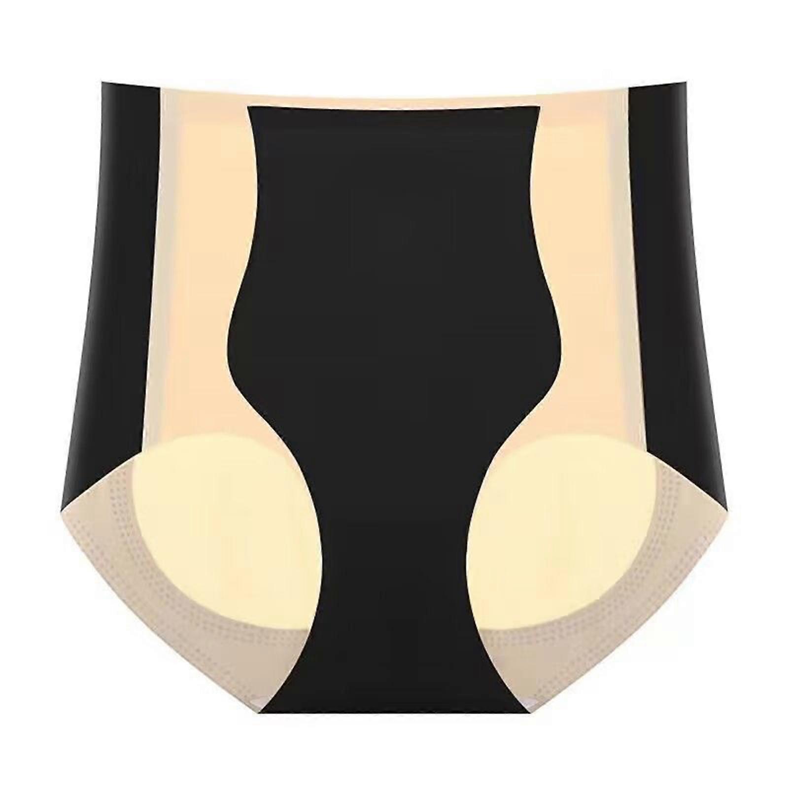 Simple Women's Ice Silk Panties Slimming Non-traces Underpant for Daily Wear