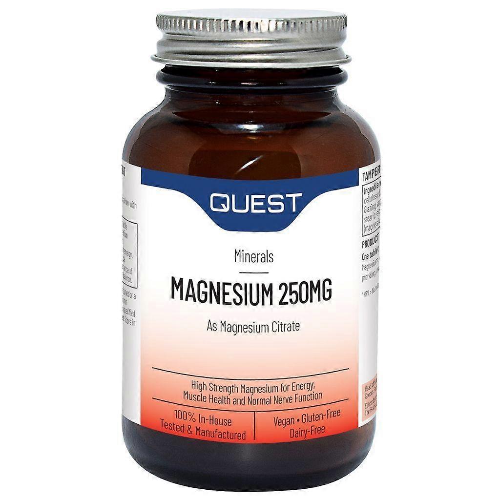 Quest Vitamins Magnesium Citrate Tablets 60 (601391)