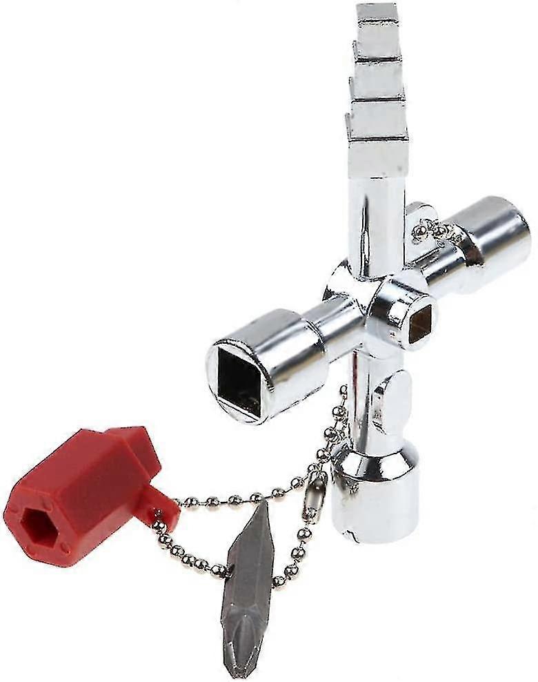 Tools 4 Way Wrench Square Triangle Wrench Universal Wrench Zinc Alloy Triangular