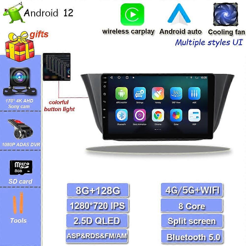360 cameras Android 12 For Iveco Daily 2014 + Car Radio Multimedia Video Player Navigation stereo GPS QLED IPS Screen RSD 2.5D