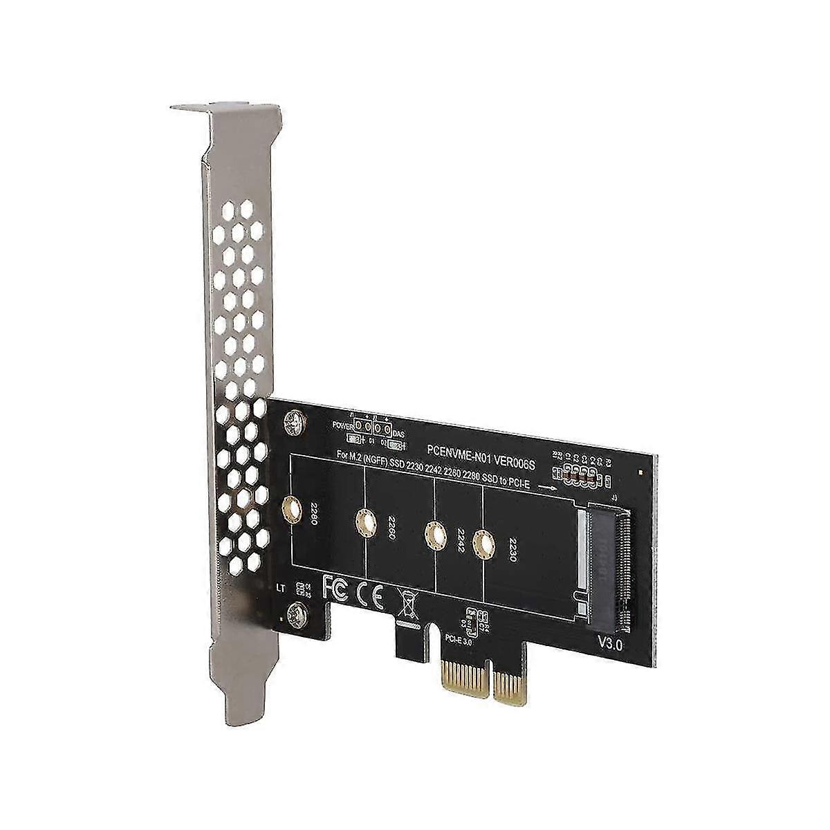 M.2 Pcie Adapter, M.2 To Pci E3.0 X1 Expansion Card,m2 Ssd Ngff Nvme(m Key) To Pcie 3.0 X 1 For Des