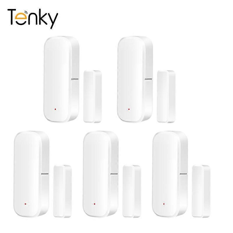 Tuya ZigBee Smart Door Sensor Door Open Closed Detectors Smart Home Security Protection Smart Life Control Via Alexa Google Home