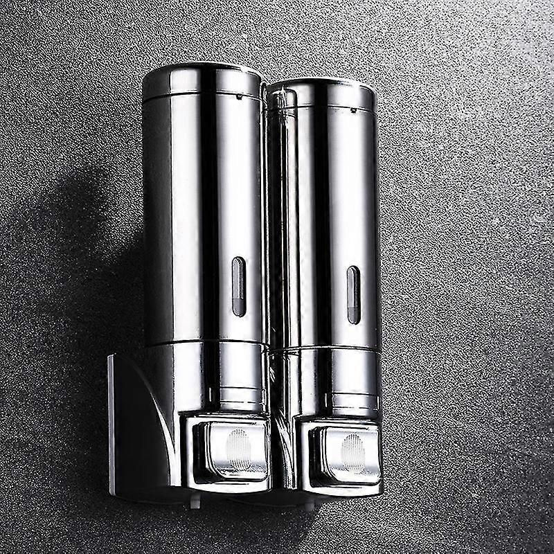 nerezový dávkovač mýdla nástěnný koupelnový šampon sprchový gel dávkovač kontejneru láhev