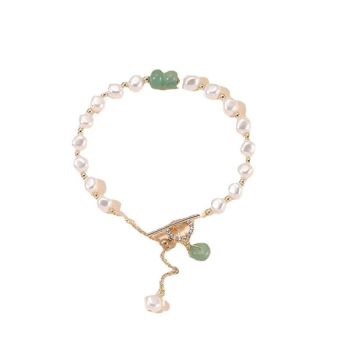 Stylish Irregular Freshwater Pearl Bracelet Adjustable Bracelet