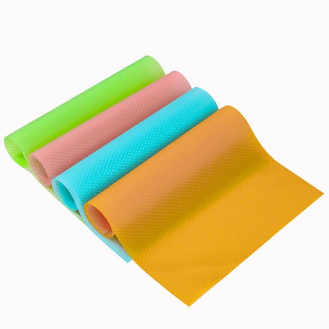 16pcs Refrigerator Mats Liner, Washable Fridge Mat Cover Pads For Top Freezer Glass Shelf Wire Shel