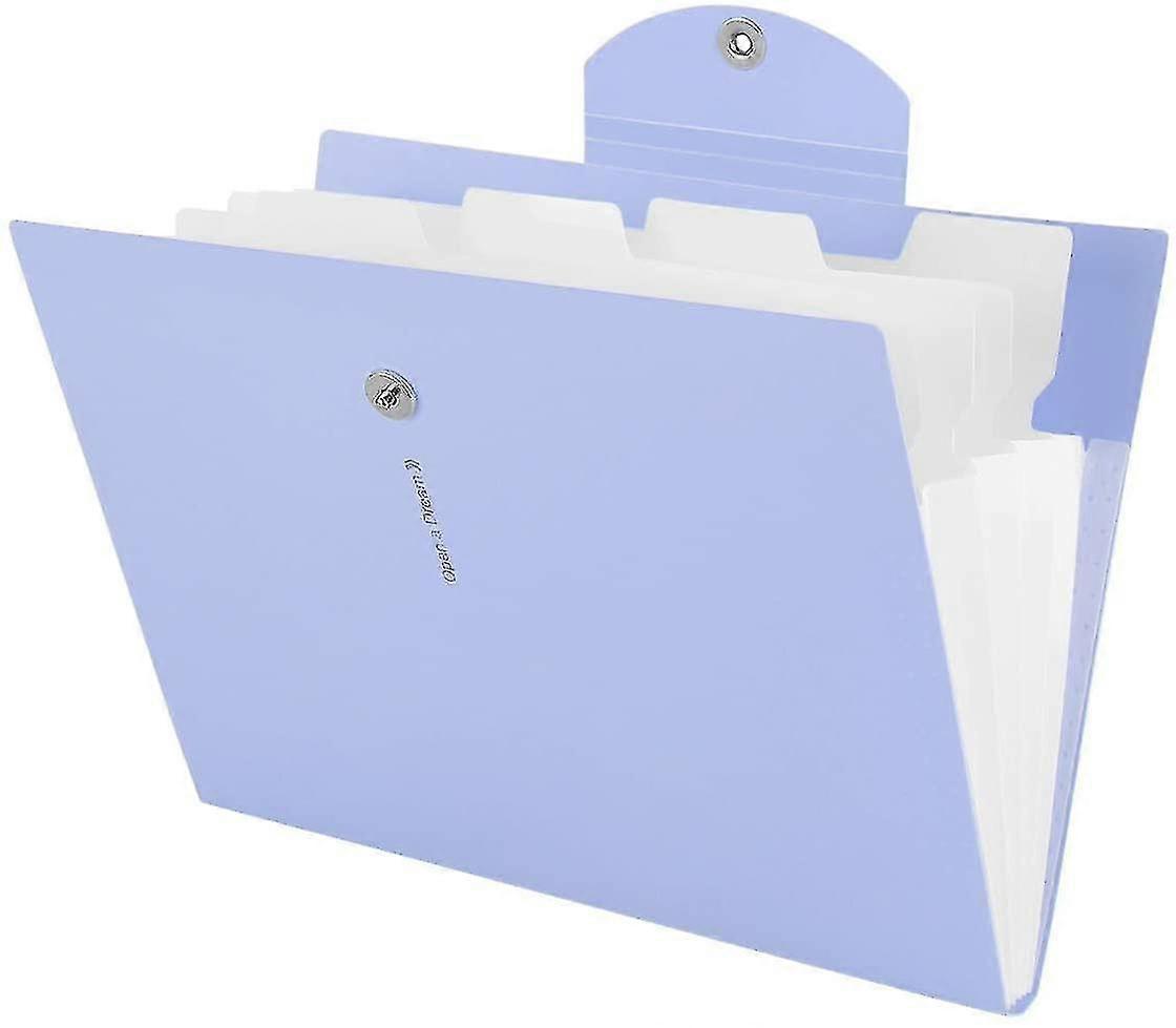 Document Folder A4, Compartment Folder A4 Expandable Portable File Folder A4 Compartment Folder A4