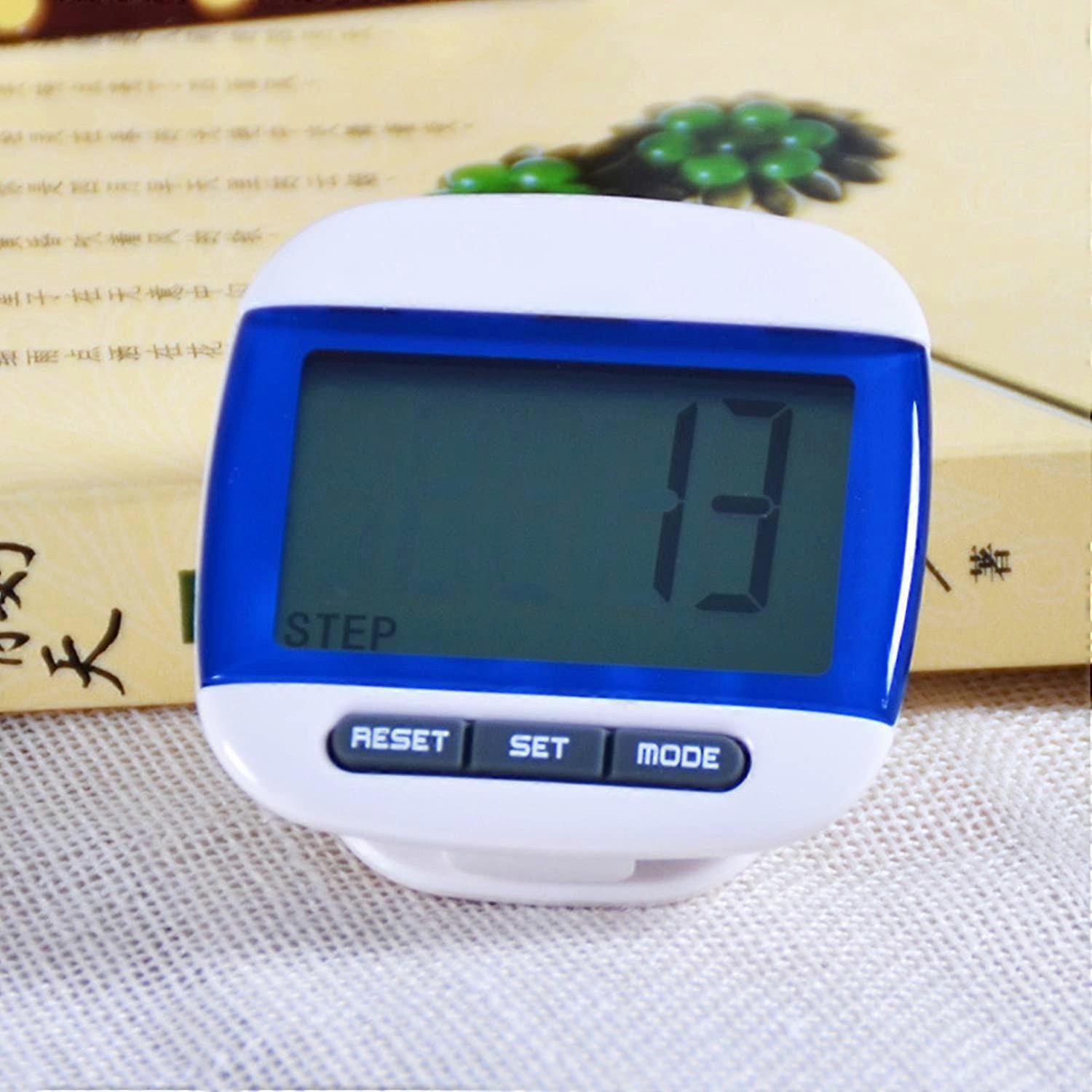 Mini LCD Walk/Run Pedometer Kilometer/Mile Distance Calorie Counter Running Sports Multi-function Lcd Digital Electronic Pedometer Jog Walk Run Calori