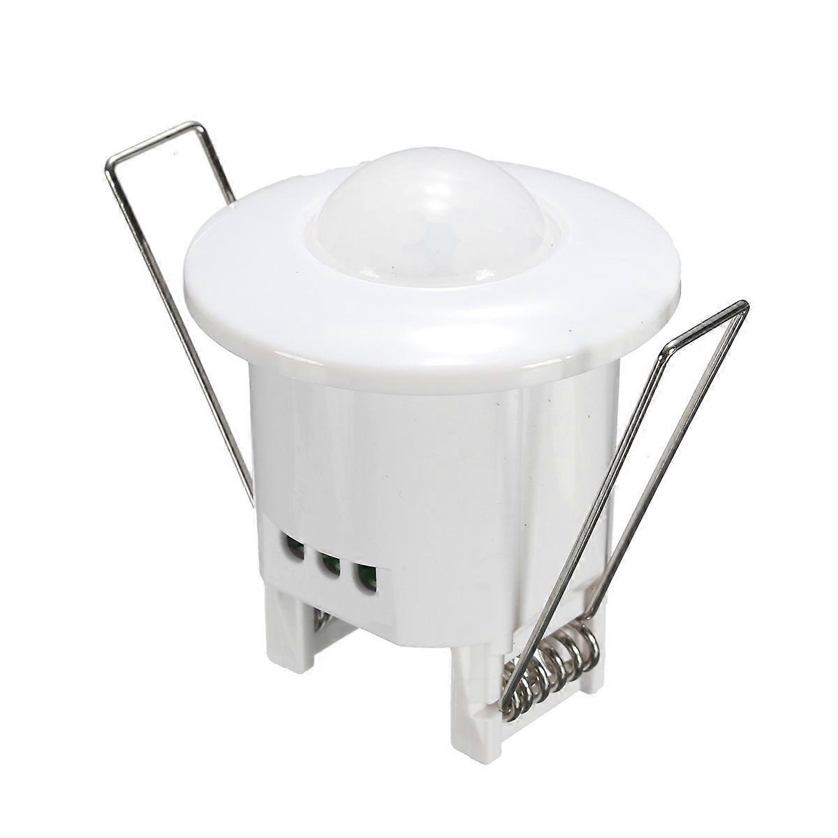 360 Degree Recessed Light Sensor with Automatic Infrared Motion Sensor Delay for Ceiling Light