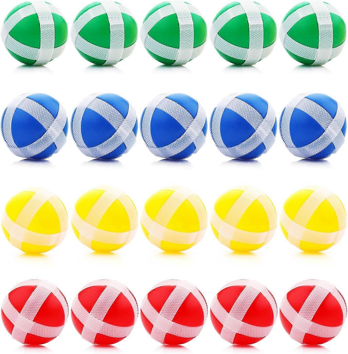 20 stk krok og loop baller, barn dart spillballer 1.3inch