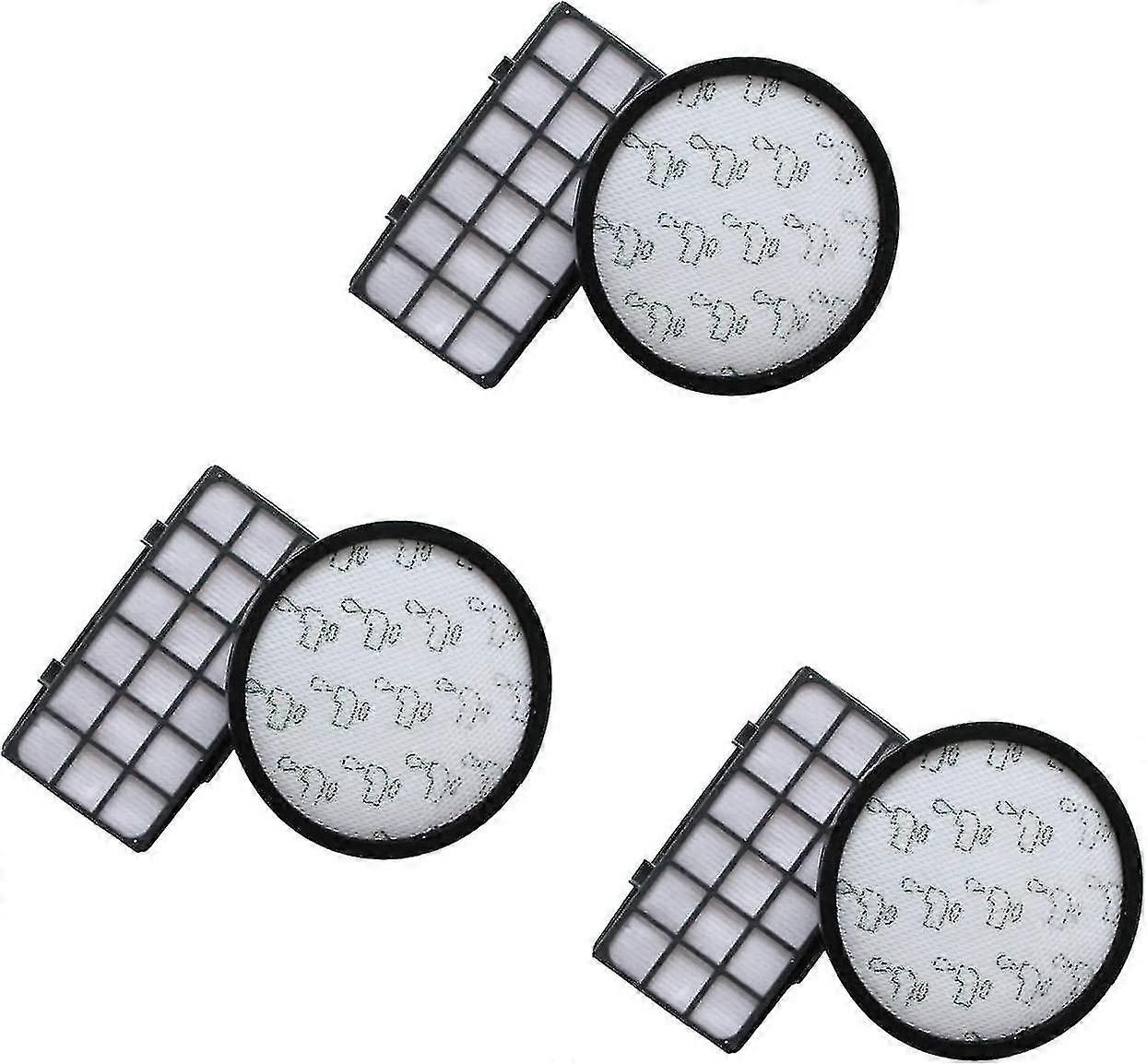 6 Pcs Hepa Filters For Rowenta X-trem Power Cyclonic (ro69xx) Vacuum Cleaner Hepa Replacement For Ro