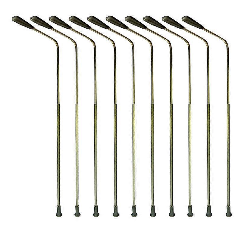 10Pcs 1:75 Scale DIY Model Miniature Railway Train Lamp Post Street LED Lights KAESI