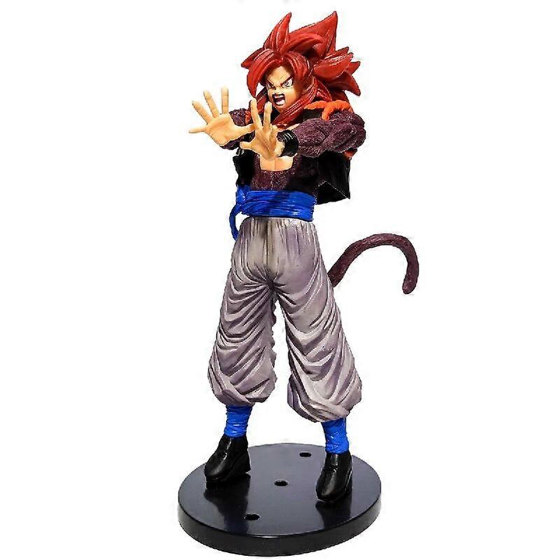 Dragon Ball Theatrical Version Of The Red-haired Gogeta Standing Posture Super Warrior Pvc Action Figure Collection Model Toys