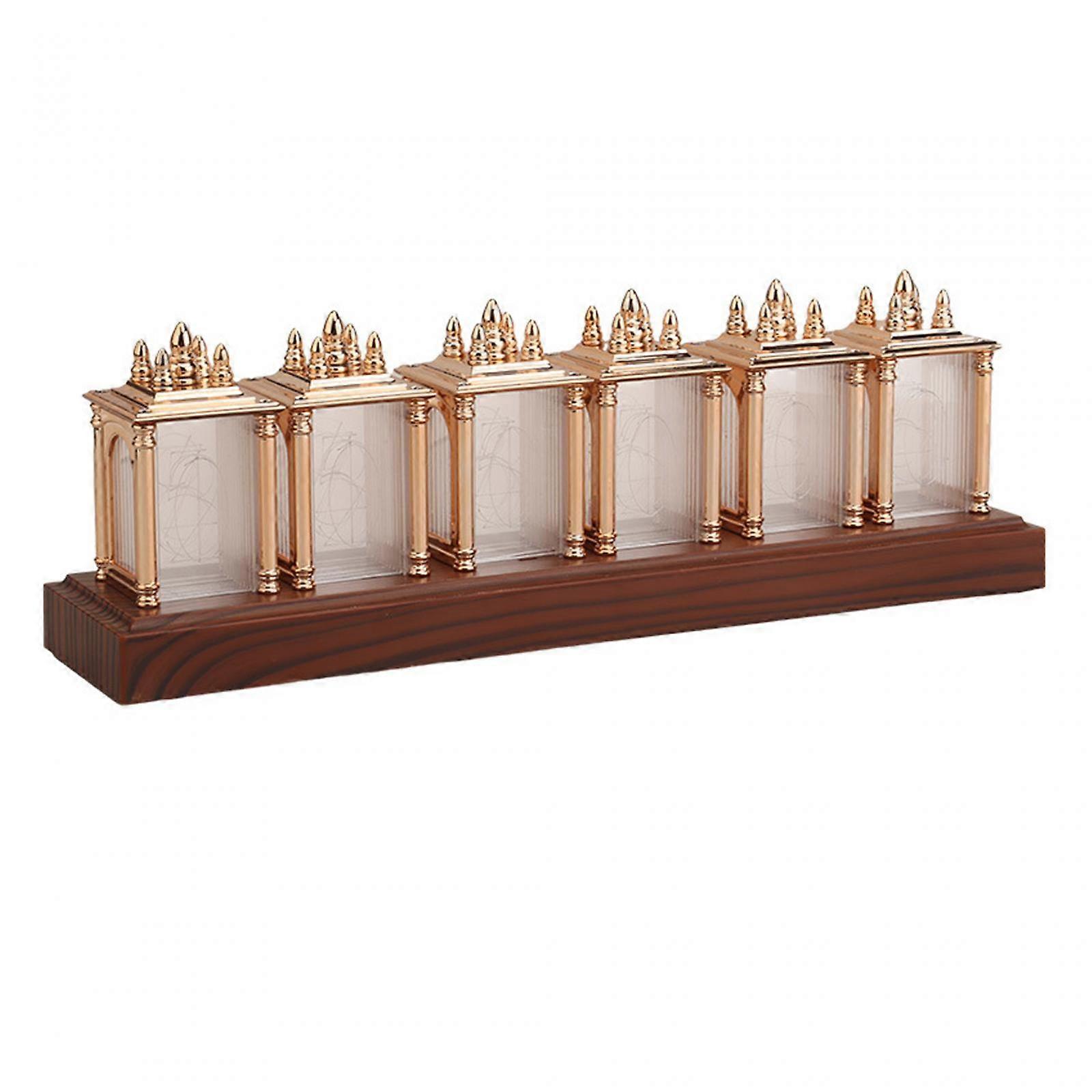 DIY Nixie Tube Clock Set, Desk Clock, Creative, Electronic Clock