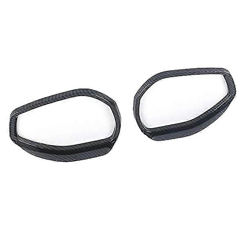 for Explorer 2020 Car Rearview Mirror Rain Eyebrow Deflector Blades Rear View Mirror Frame Decorati
