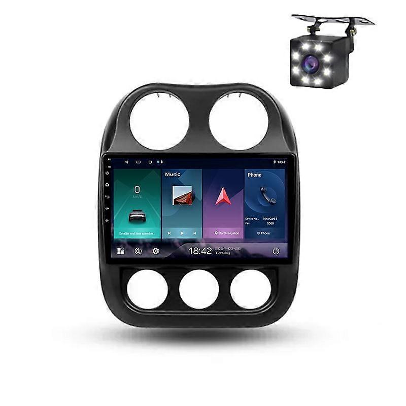 Car Multimedia For Jeep Compass 1 MK 2009 - 2015 Video Radio Carplay Navigation Auto