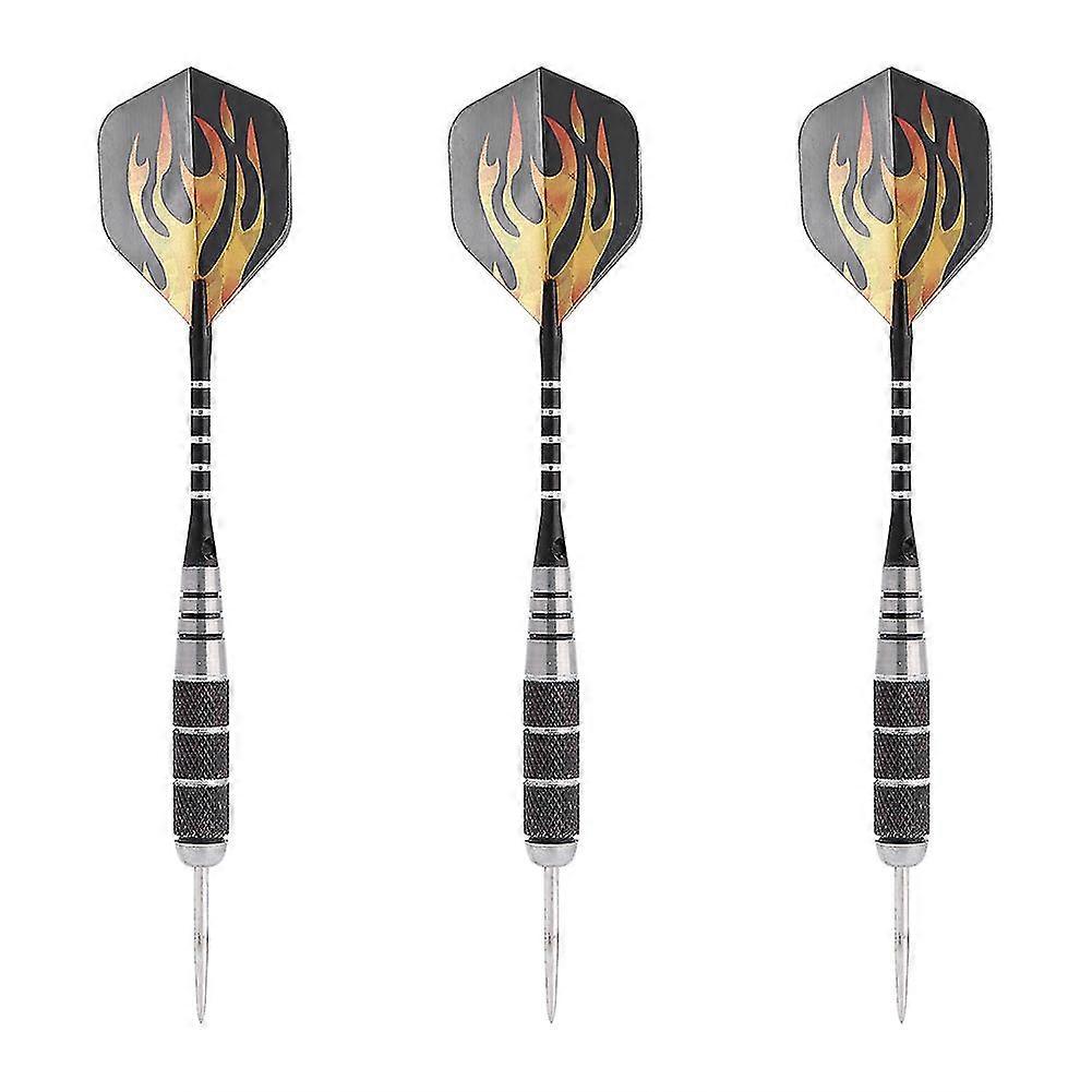 L4 Laser Printed PET Flights Throwing Darts Set - 3pcs, 155mm
