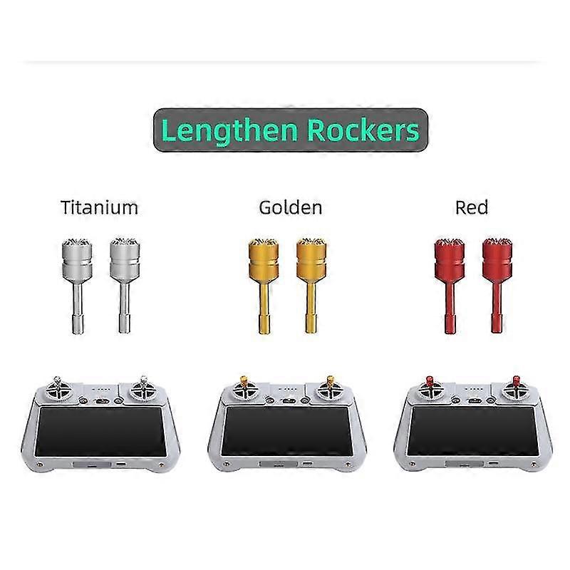 For Mini 3 Pro Drone Remote Control Lengthen Joystick Thumb Rocker Stick Speed Control Device For