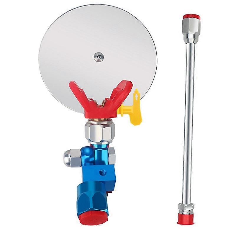 HOT-Spray Guide Tool With 12 Inch Extension Pole & 217 Tip For Most Airless Paint Sprayer 7/8Inch