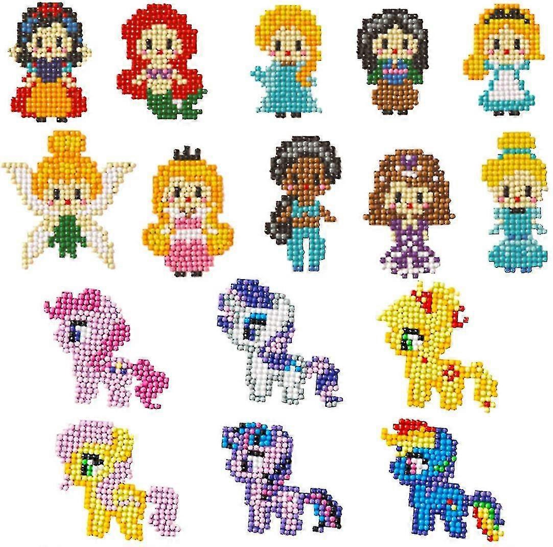 Aiyuego 5d Diamand Painting Set Diamond Painting Kits For Kids Diy Princess My Little