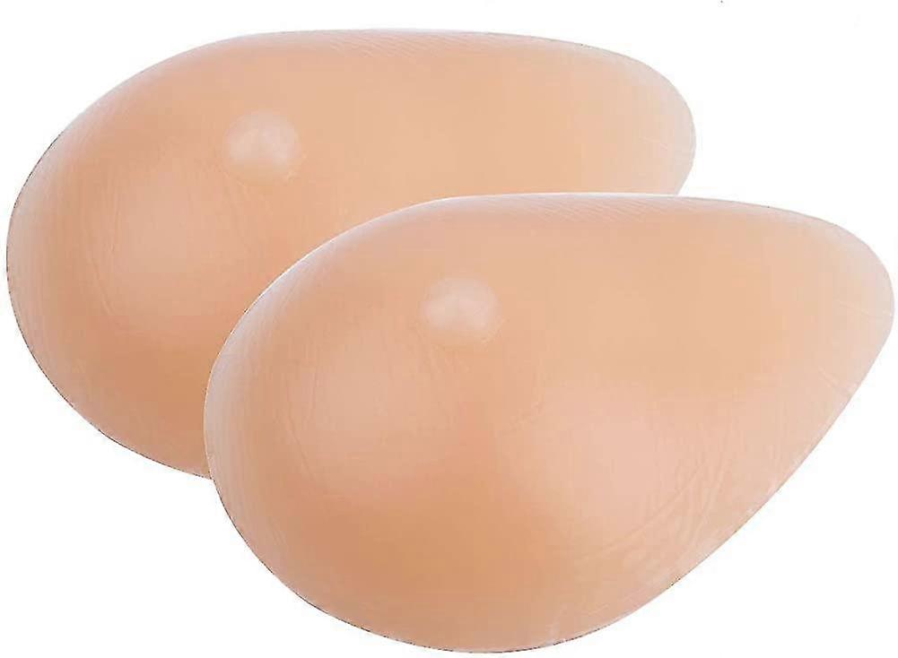 1 Pair Soft Silicone Breast Forms Fake Boobs Prosthetic Breast Forms For Evening