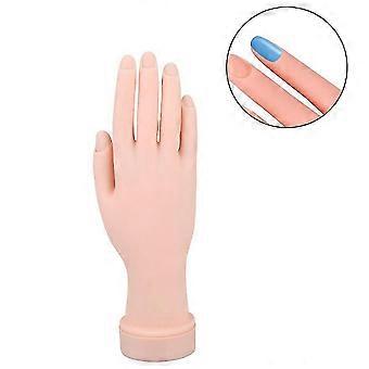 Practice Hand For Acrylic Nails, Fake Hand For Nails Practice Flexible