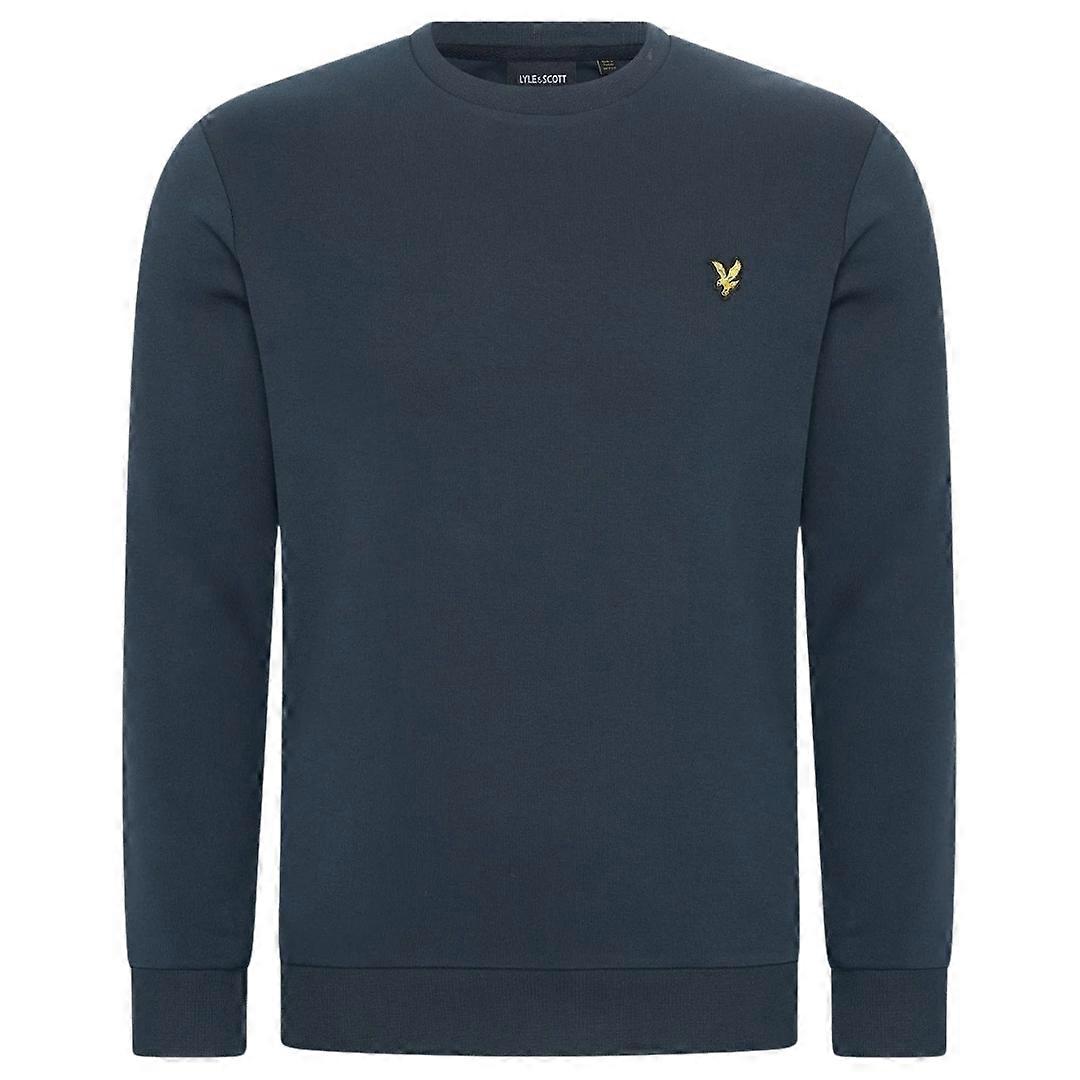 Lyle & Scott Interlock Dark Navy Pull-over Sweatshirt