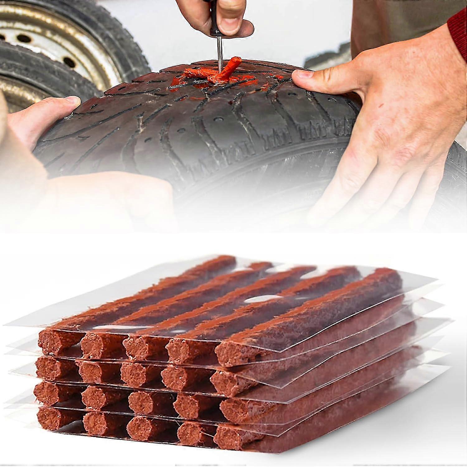 5pcs / סט סט תיקון צמיגים איטום רכב, רצועות תיקון צמיגים, תיקון צמיגים מחרוזות רכב, ערכת תיקון צמיגים, ערכת תיקון צמיגים לרכב, צמיג Repa