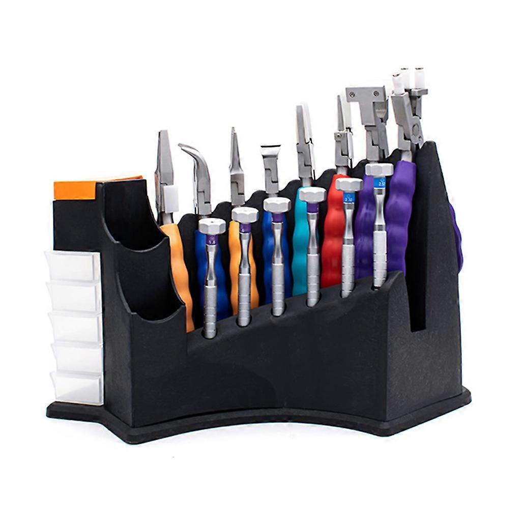 Optical Repair Tools Kit Eyeglasses Glasses Adjusting Repairing Tool 8 Pliers 6 Screwdriver Set with Storage Display Stand