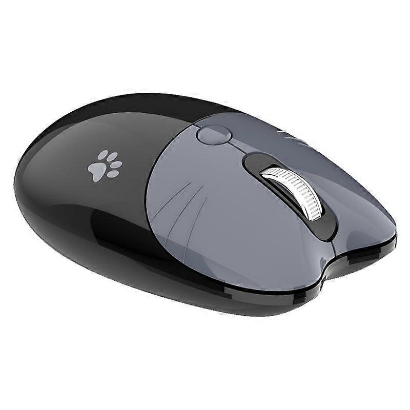 Wireless Mouse, Spec:  Bluetooth Wireless Version (Gray Black) Bluetooth Wireless Version (Gray Black)