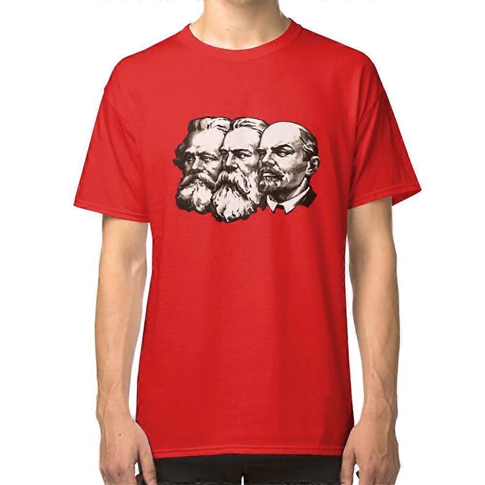 Marx, Engels ve Lenin tişörtü