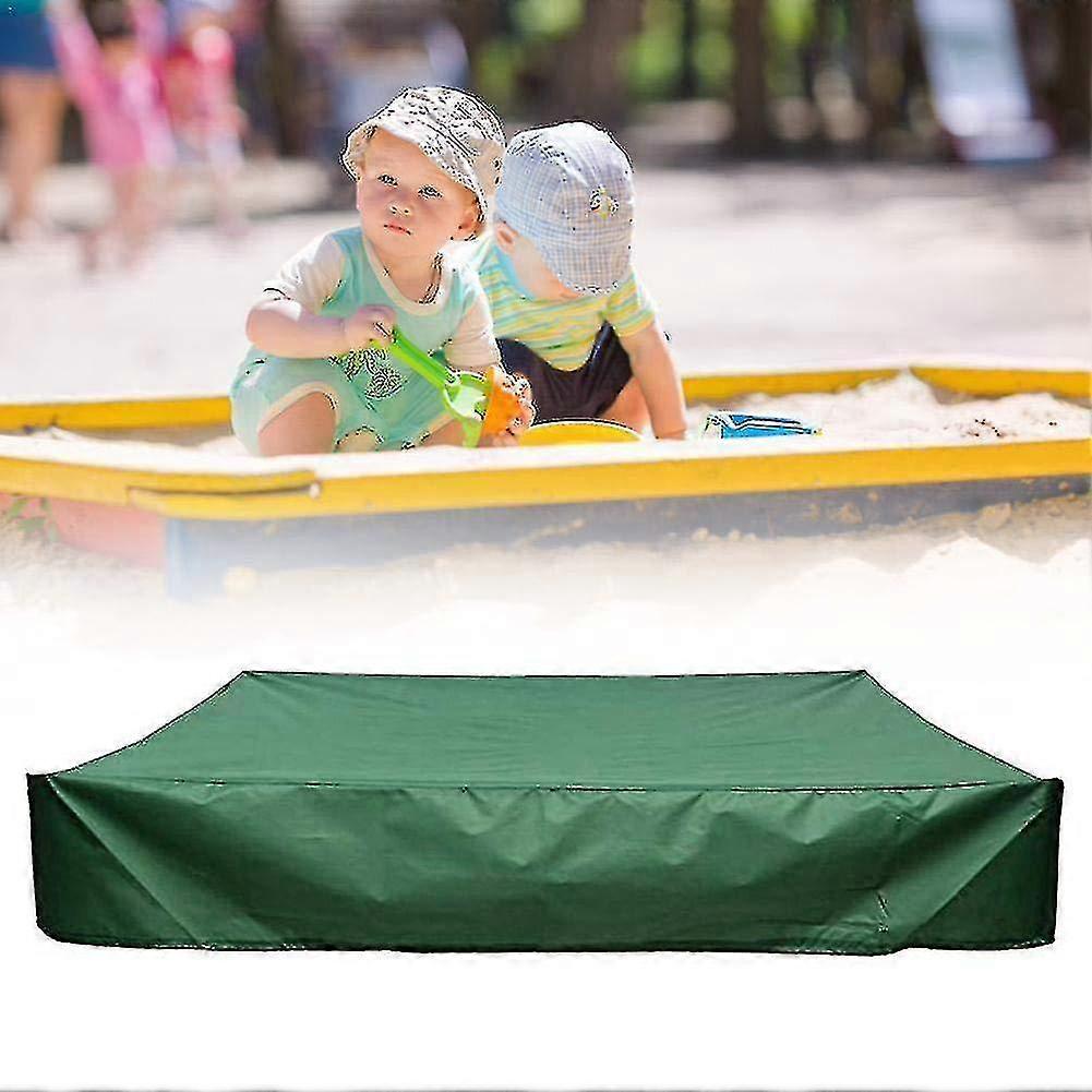 Yyh-sand Pit Sandbox Cover With Drawstring Waterproof Uv Protection For Sandbox Outdoor