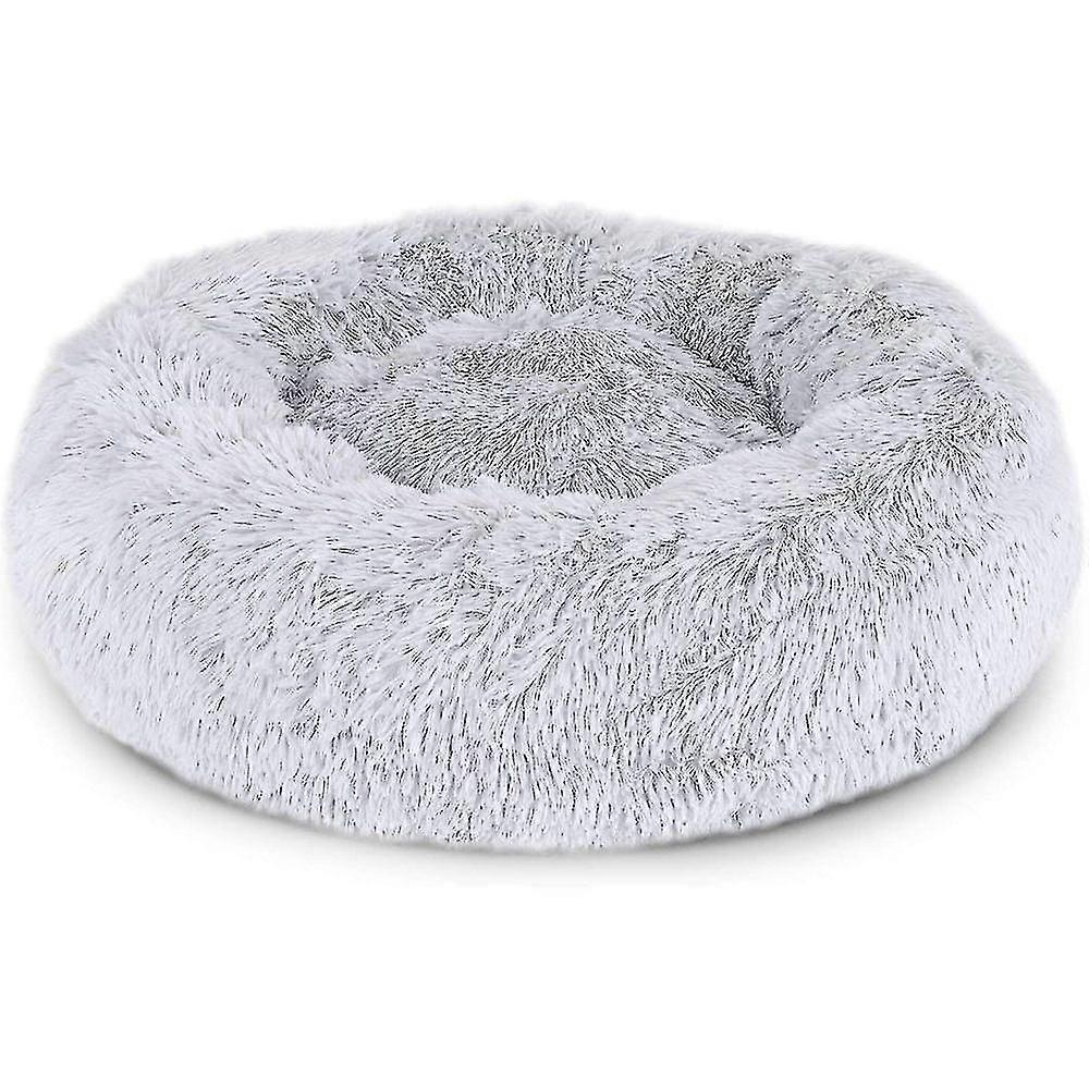 Dog Bed And Cat Bed, Round Donut Sofa For Small Dogs And Cats, Plush And Comfortable