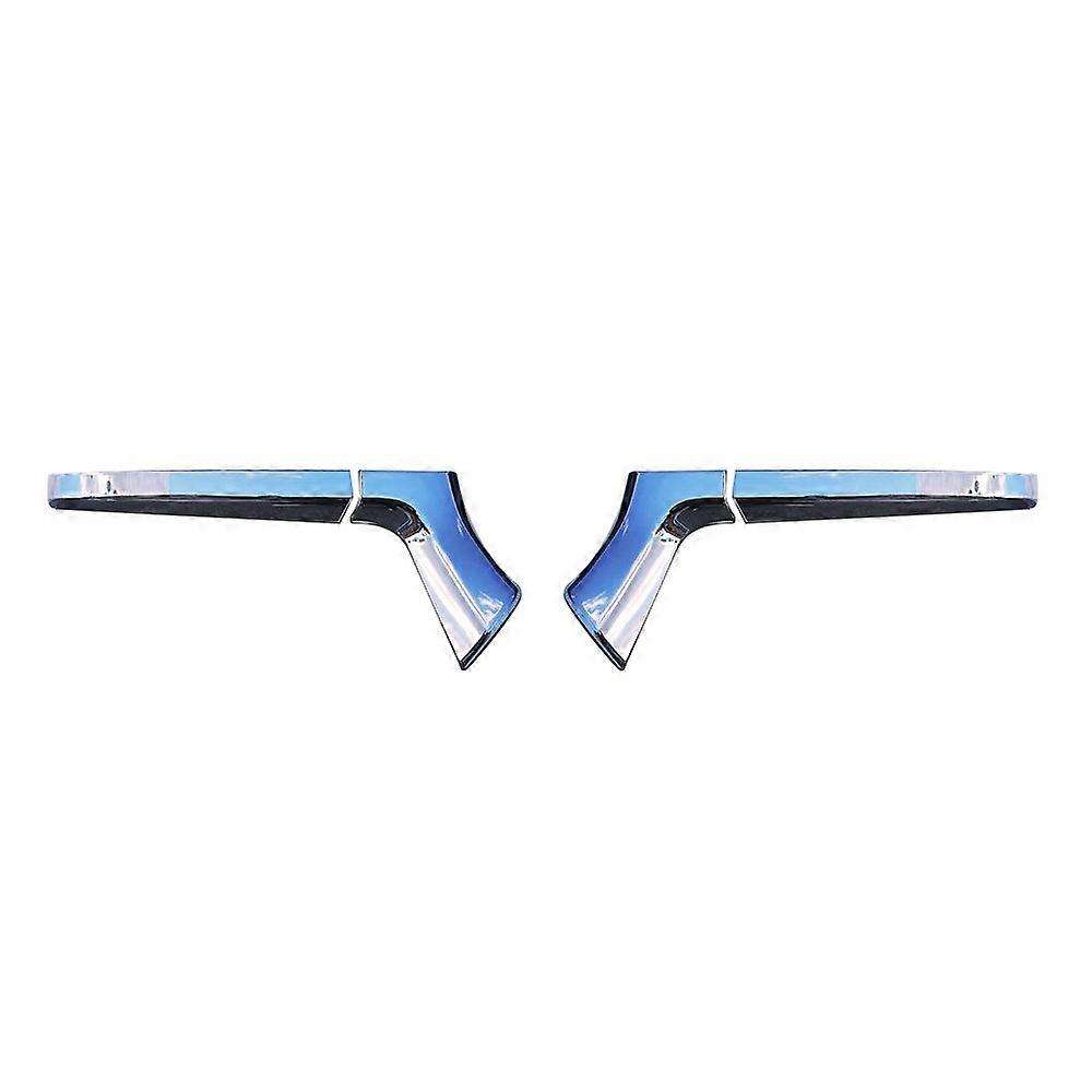 4Pcs ABS Chrome Side Rearview Mirror Strip Cover Trims Sticker for 2021 2022 RHD
