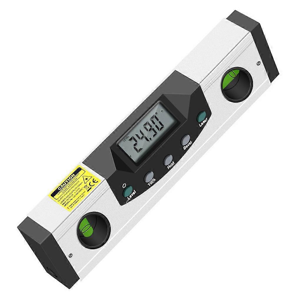225mm Digital Torpedo Level Plumb Magnetic Level with 2 Luminous Bubble Vials Level Tool