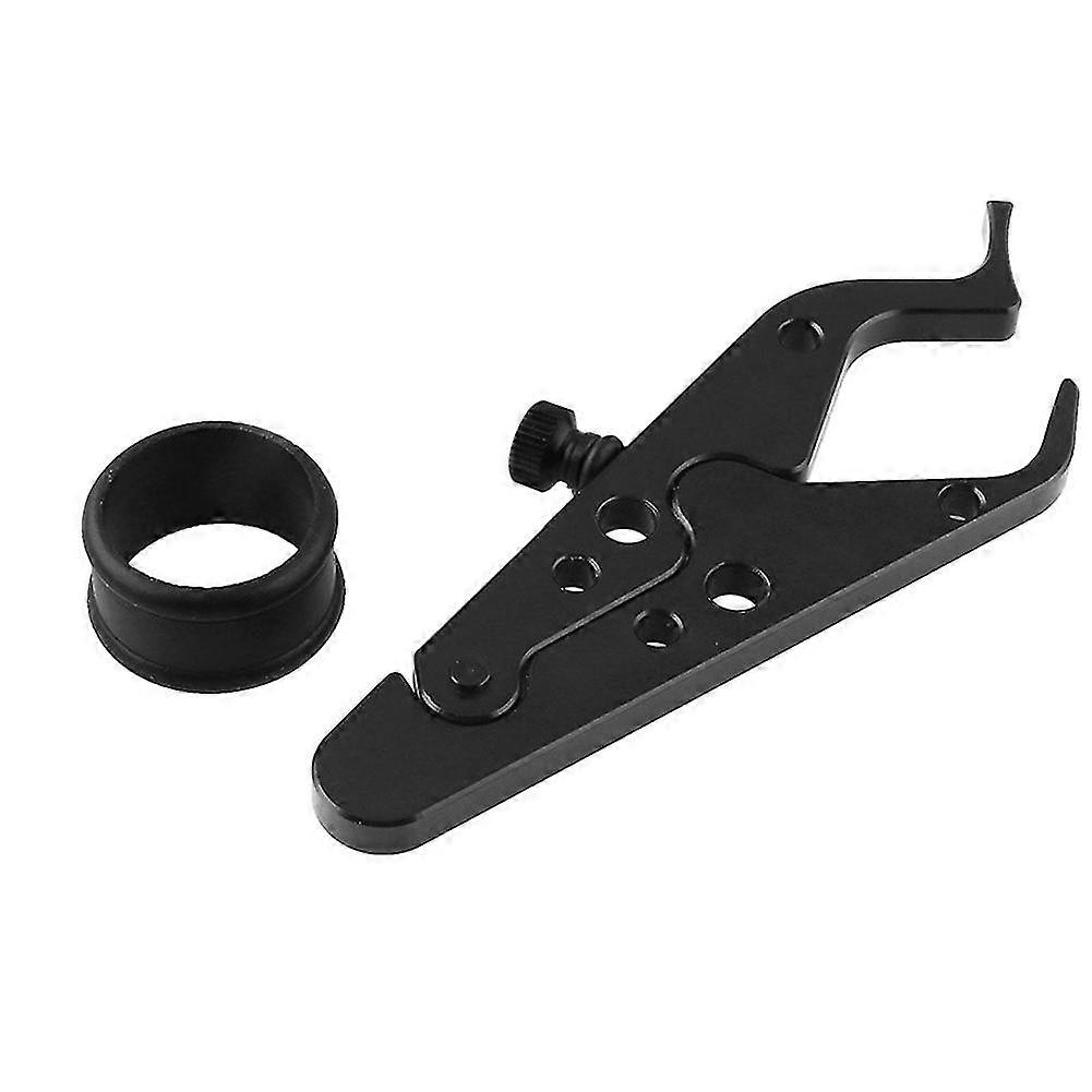 Universal Motorcycle Throttle Lock Assist Cruise Control Clamp With Silicone Ring