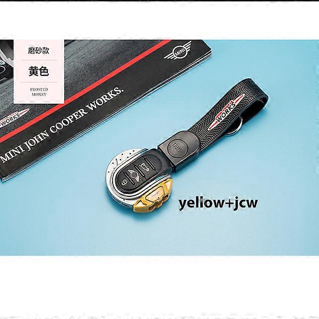 i JCW Car Key Cover For mini cooper key cover keycase For mini cooper F55 F56 F57 F54 F60 jcw Plastic Material ABS